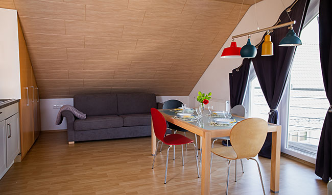 Apartment Gottmadingen A4 Wohn-Essbereich